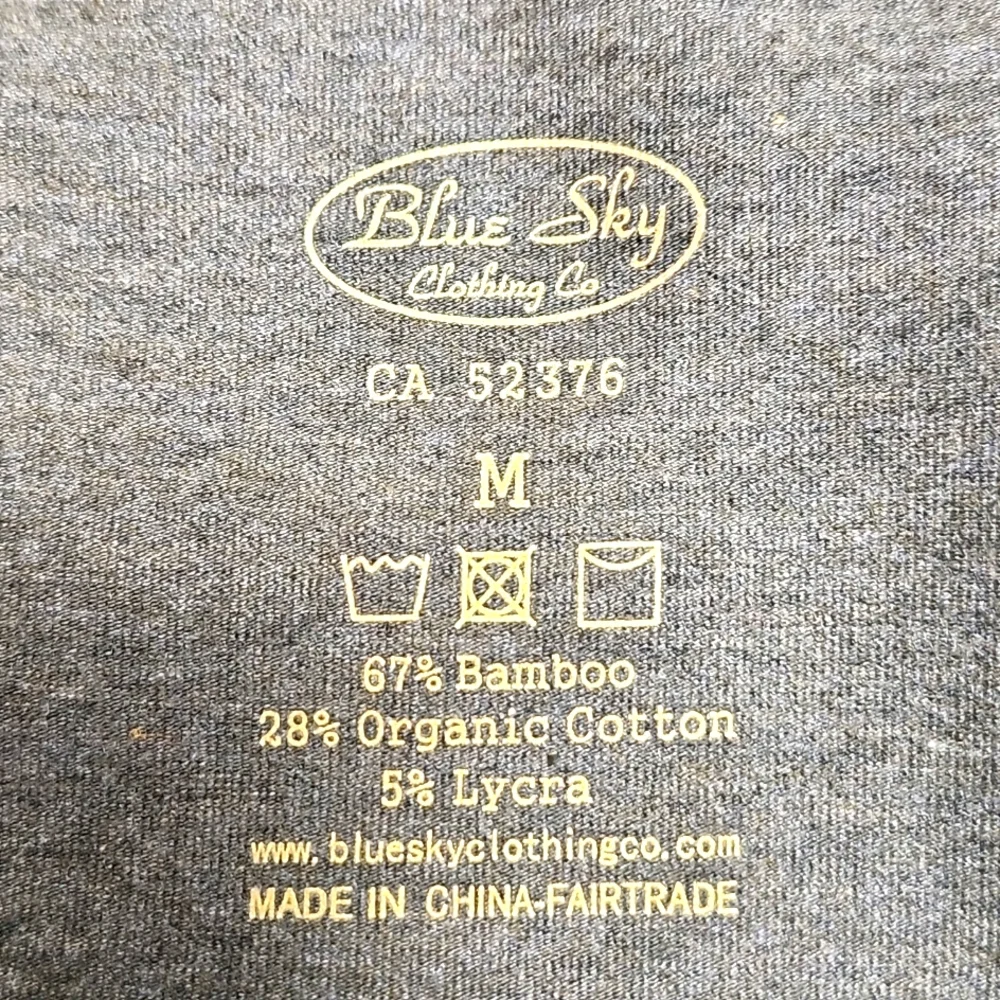 Blue Sky Clothing Co. Nelly 3/4 Sleeve Dress, Yarn Dye Khaki, Bamboo - Picture 5 of 6
